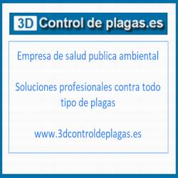3D Control de plagas Valencia